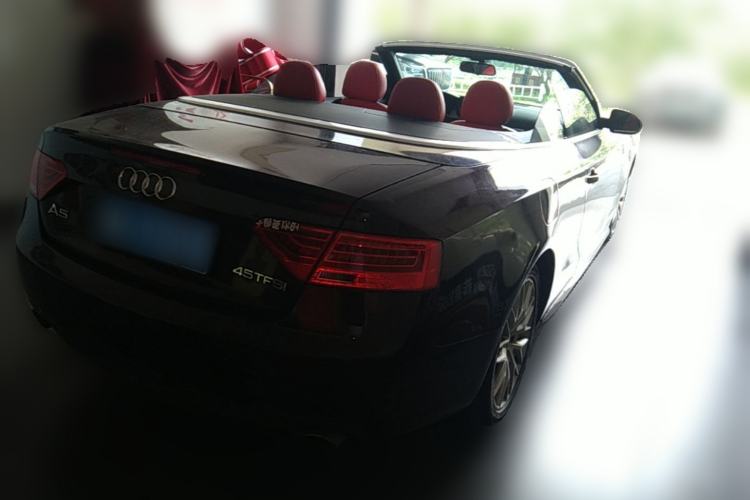 Used Audi A5 2014 Cabriolet 45 TFSI Rear Right 45 Deg