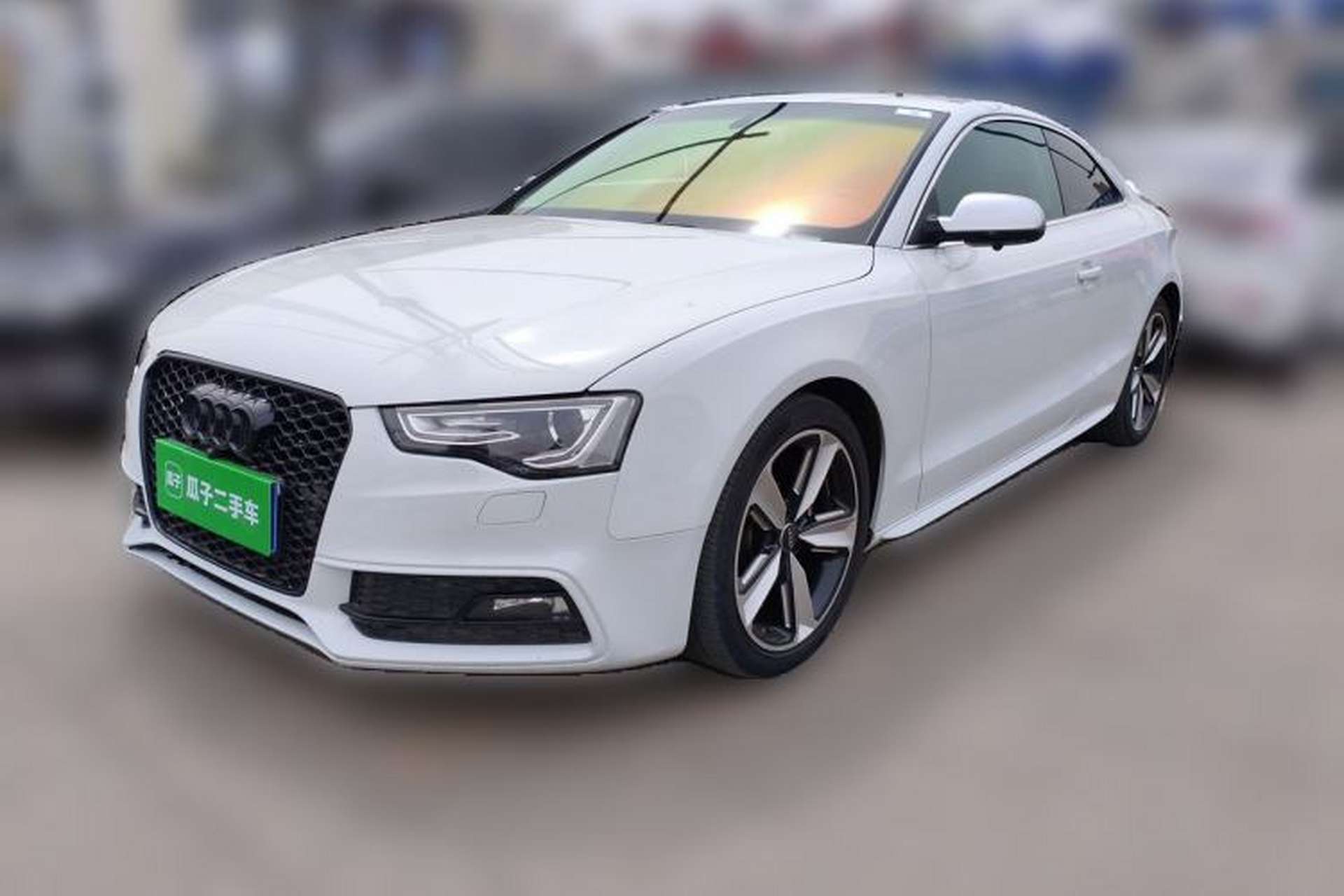 Used Audi A5 2014 Coupe 45 TFSI Front Left 45 Deg