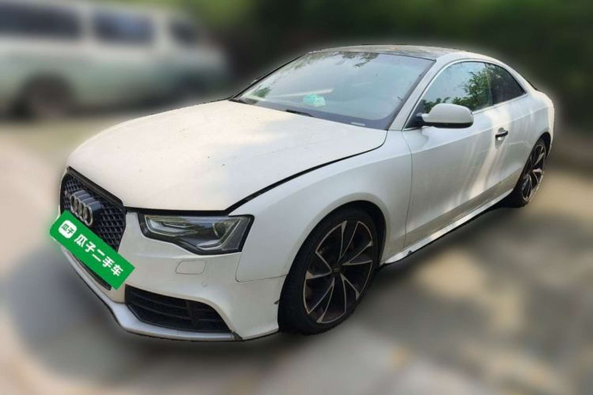 Used Audi A5 2014 Coupe 45 TFSI Front Left 45 Deg