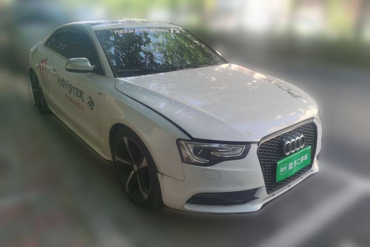 Used Audi A5 2014 Coupe 45 TFSI quattro Front Right 45 Deg