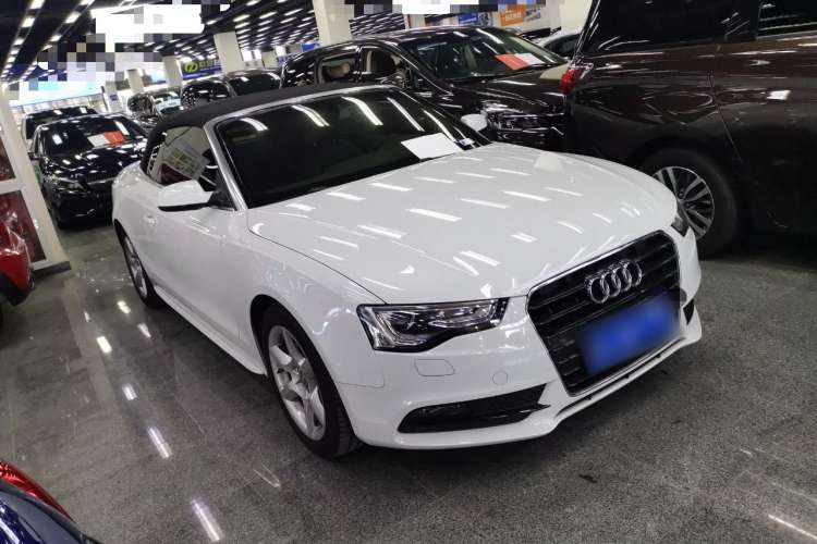 Used Audi A5 2014 Cabriolet 45 TFSI Front Right 45 Deg