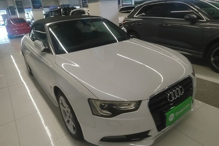 Used Audi A5 2014 Cabriolet 45 TFSI Front Right 45 Deg