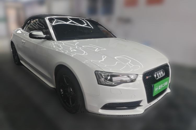 Used Audi A5 2014 Cabriolet 45 TFSI quattro Front Right 45 Deg