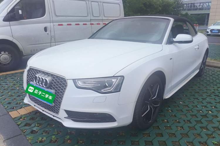 Used Audi A5 2014 Cabriolet 45 TFSI Guazi used car, China used car export, Used car for sale, Used cars, Cheapest cars for sale