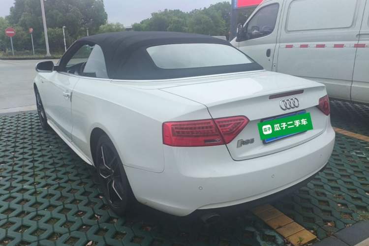 Used Audi A5 2014 Cabriolet 45 TFSI Rear Left 45 Deg