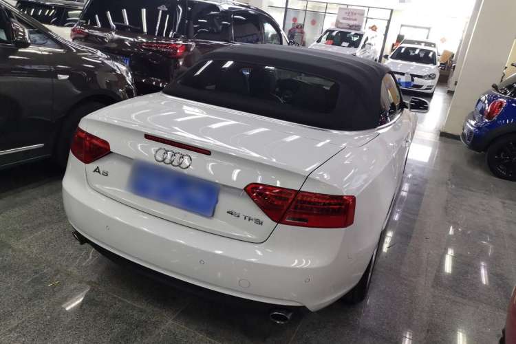Used Audi A5 2014 Cabriolet 45 TFSI Rear Right 45 Deg
