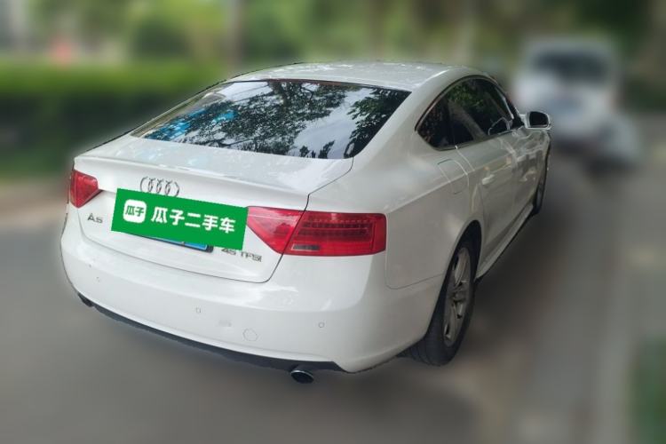 Used Audi A5 2014 Sportback 45 TFSI Rear Right 45 Deg