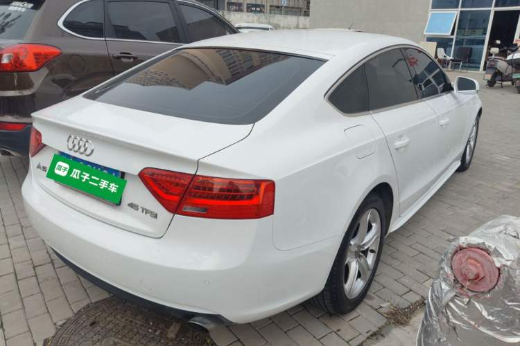 Used Audi A5 2014 Sportback 45 TFSI Rear Right 45 Deg
