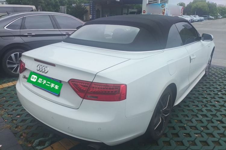 Used Audi A5 2014 Cabriolet 45 TFSI Rear Right 45 Deg