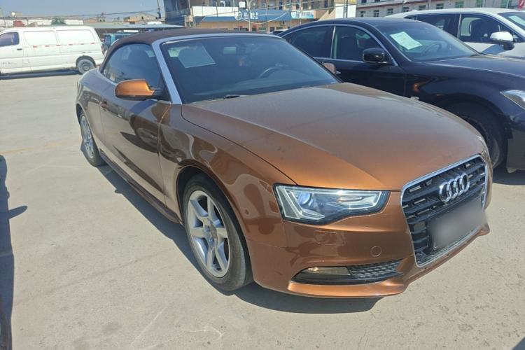 Used Audi A5 2014 Cabriolet 45 TFSI Front Right 45 Deg
