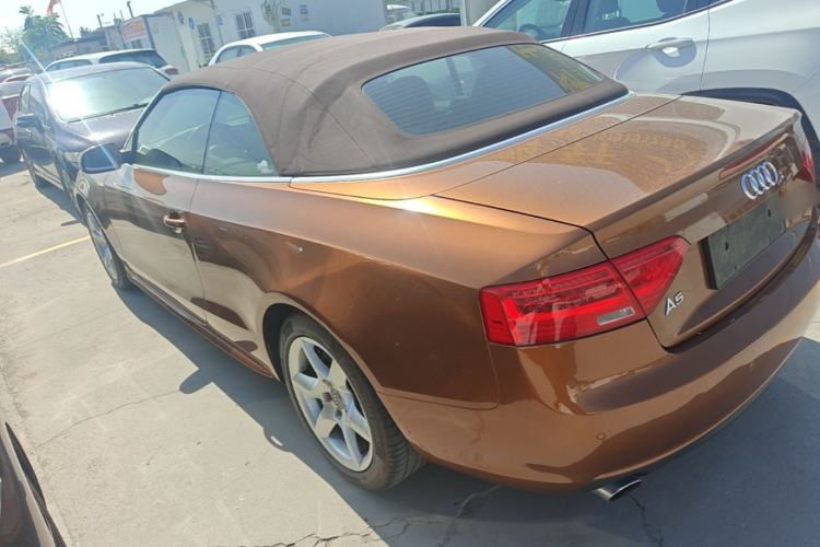 Used Audi A5 2014 Cabriolet 45 TFSI Rear Left 45 Deg