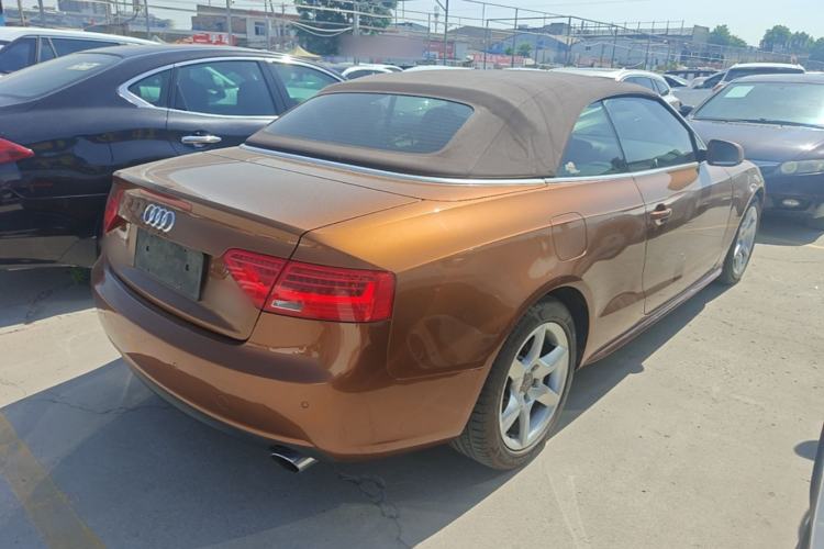 Used Audi A5 2014 Cabriolet 45 TFSI Rear Right 45 Deg