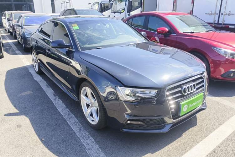Used Audi A5 2016 Restyled Sportback 45 TFSI Comfort Version Front Right 45 Deg