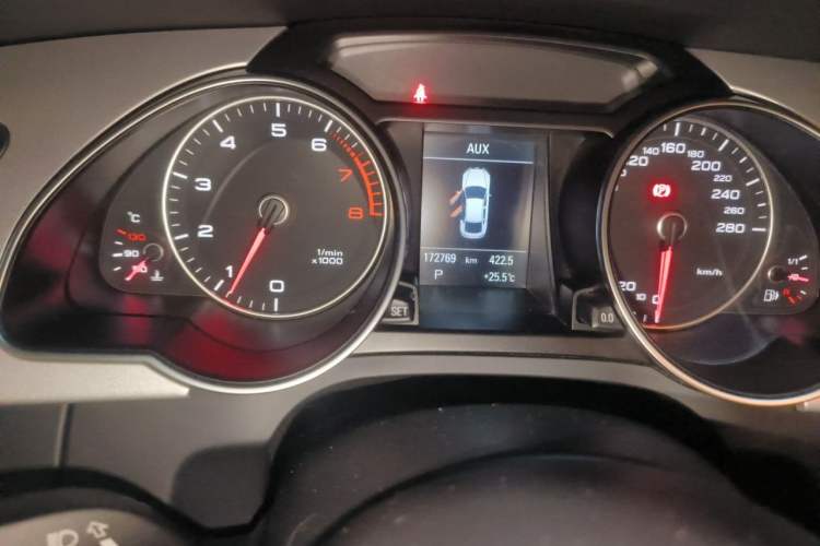 Used Audi A5 2016 Restyled Sportback 45 TFSI Comfort Version Odometer Close Up