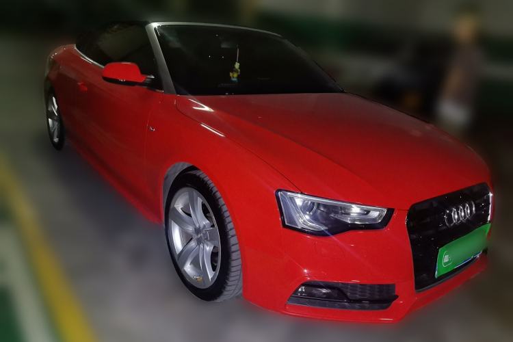 Used Audi A5 2016 Facelift Cabriolet 45 TFSI Ambition Edition Front Right 45 Deg