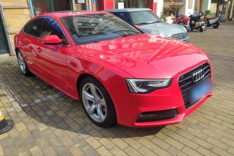Used Audi A5 2016 Restyled Sportback 45 TFSI Comfort Version Front Right 45 Deg