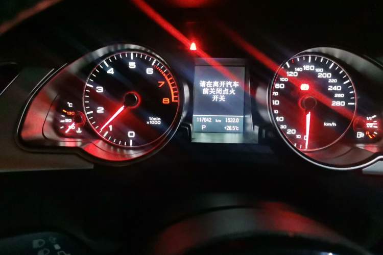 Used Audi A5 2016 Facelift Cabriolet 45 TFSI Ambition Edition Odometer Close Up