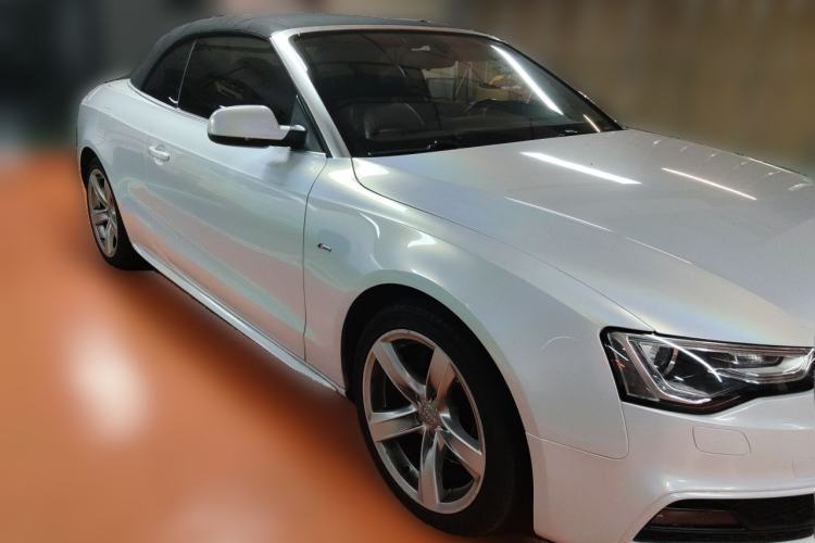 Used Audi A5 2016 Cabriolet 45 TFSI Ambition Edition Front Right 45 Deg