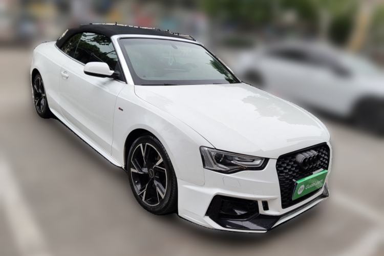 Used Audi A5 2016 Cabriolet 45 TFSI Ambition Edition Front Right 45 Deg