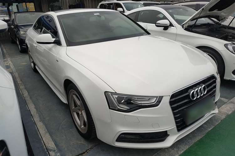 Used Audi A5 2016 Facelift Coupe 35 TFSI Ambition Edition Front Right 45 Deg