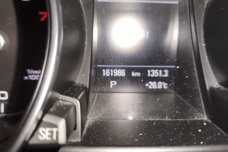 Used Audi A5 2016 Restyled Sportback 45 TFSI Comfort Version Odometer Close Up