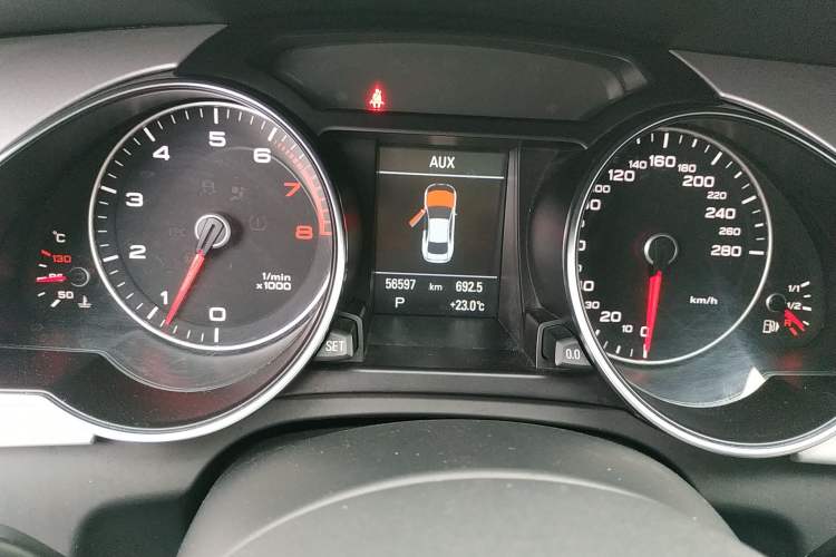 Used Audi A5 2016 Facelift Coupe 35 TFSI Ambition Edition Odometer Close Up