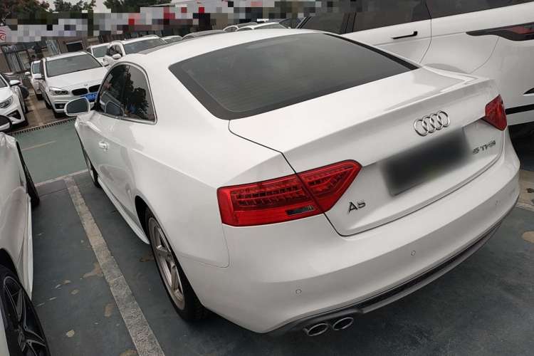 Used Audi A5 2016 Facelift Coupe 35 TFSI Ambition Edition Rear Left 45 Deg