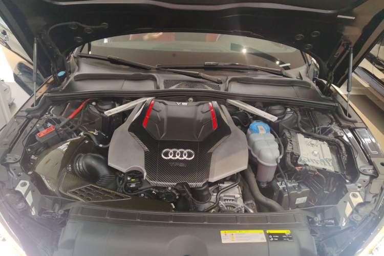 Used Audi A5 2017 Coupe 45 TFSI quattro Sport Edition Engine Bay