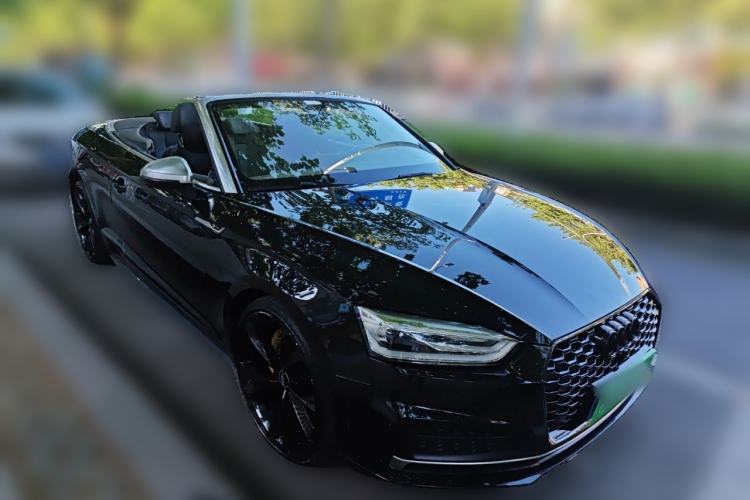 Used Audi A5 2017 Cabriolet 40 TFSI Fashion Model Front Right 45 Deg