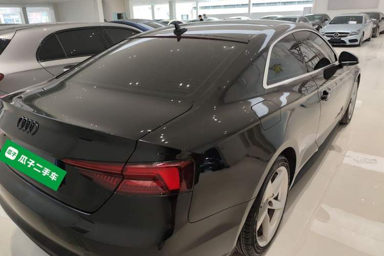 Used Audi A5 2017 Coupe 40 TFSI Fashion Model Rear Right 45 Deg