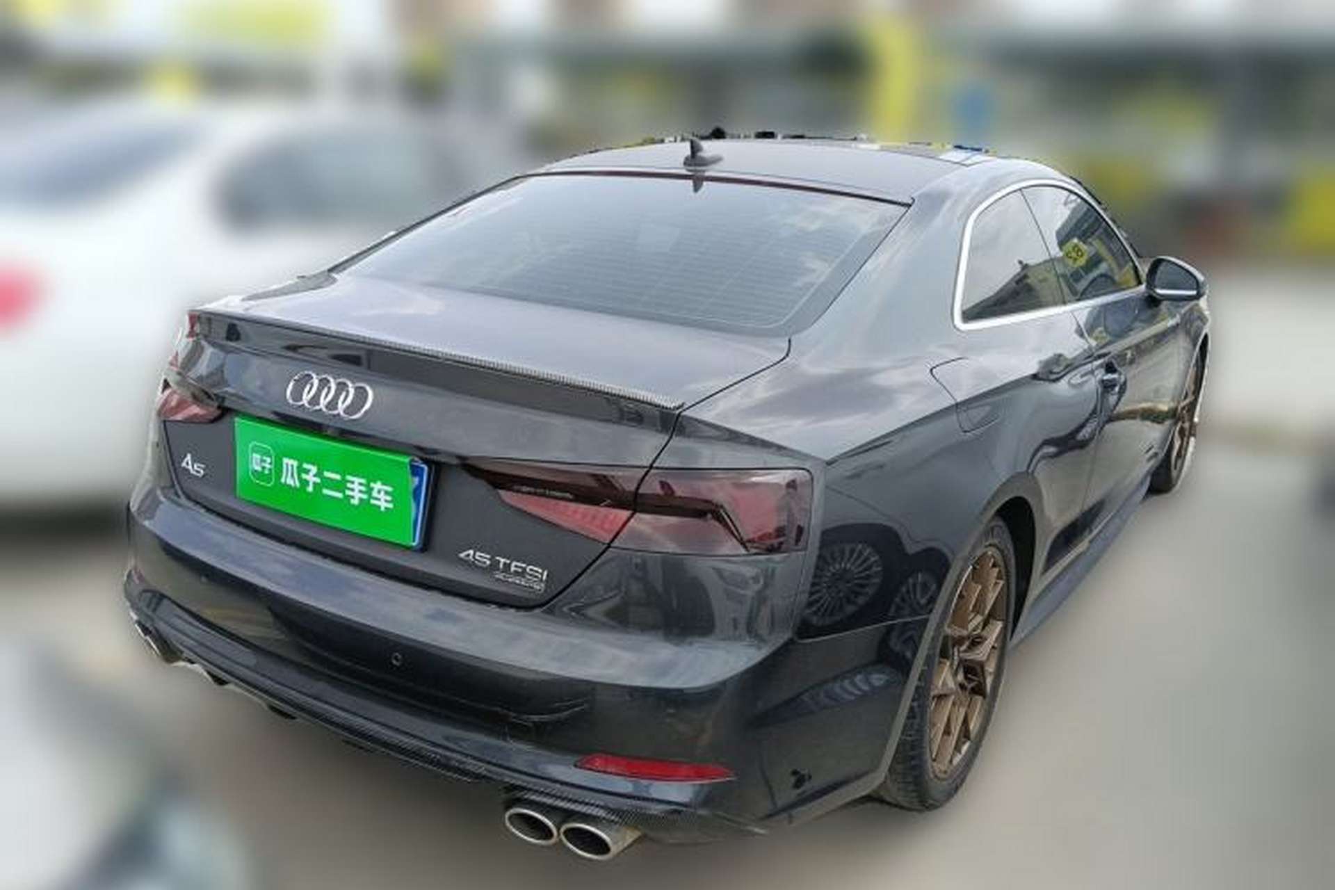 Used Audi A5 2017 Coupe 40 TFSI Fashion Model Rear Right 45 Deg