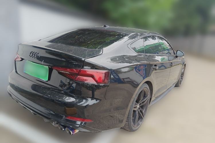 Used Audi A5 2017 Sportback 45 TFSI quattro Sport Model Rear Right 45 Deg
