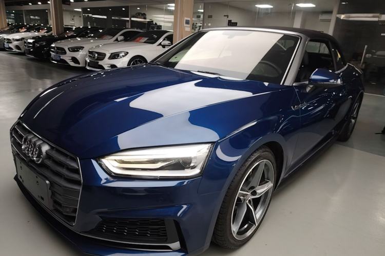 Used Audi A5 2017 Cabriolet 40 TFSI Fashion Model Guazi used car, China used car export, Used car for sale, Used cars, Cheapest cars for sale