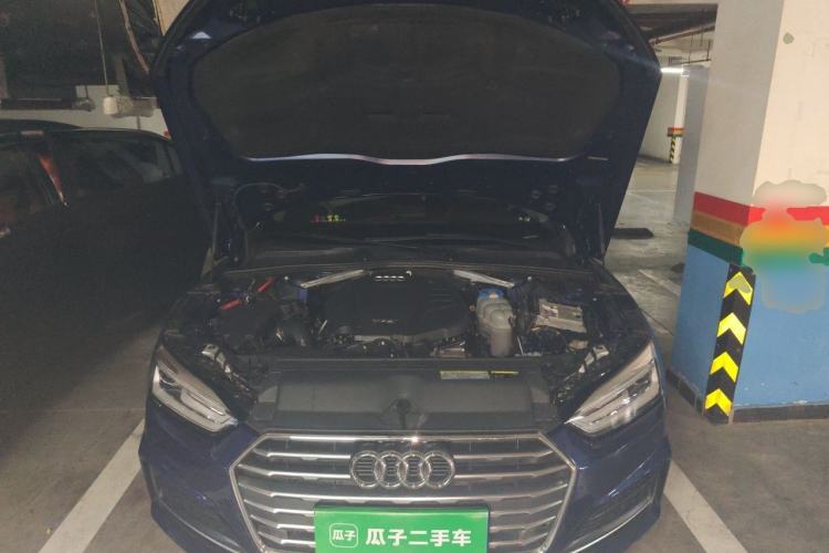 Used Audi A5 2017 Coupe 40 TFSI Fashion Model Engine Bay