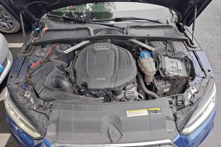 Used Audi A5 2017 Coupe 45 TFSI quattro Sport Edition Engine Bay