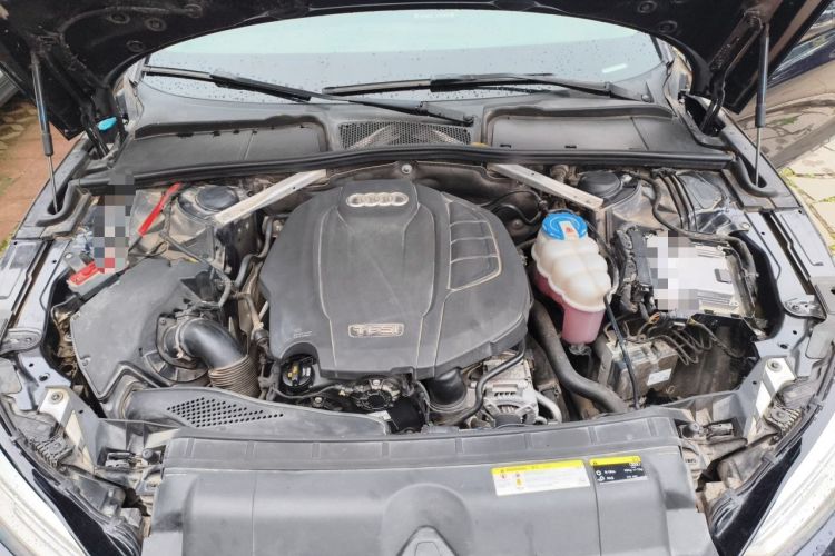 Used Audi A5 2017 Coupe 40 TFSI Fashion Model Engine Bay