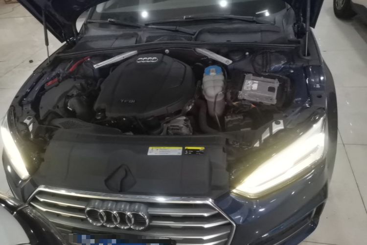 Used Audi A5 2017 Sportback 40 TFSI Fashion Model Engine Bay