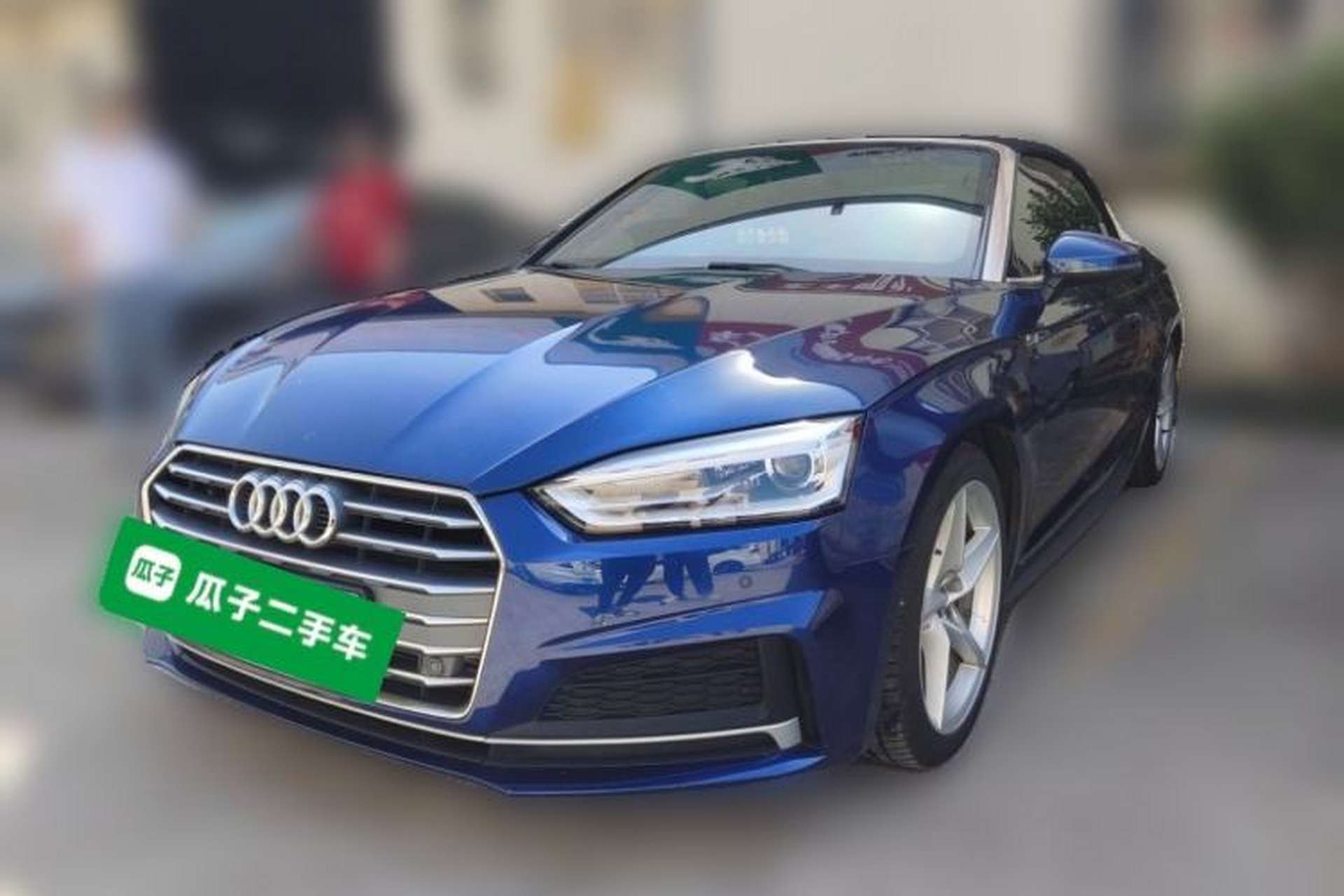 Used Audi A5 2017 Cabriolet 40 TFSI Fashion Model Front Left 45 Deg