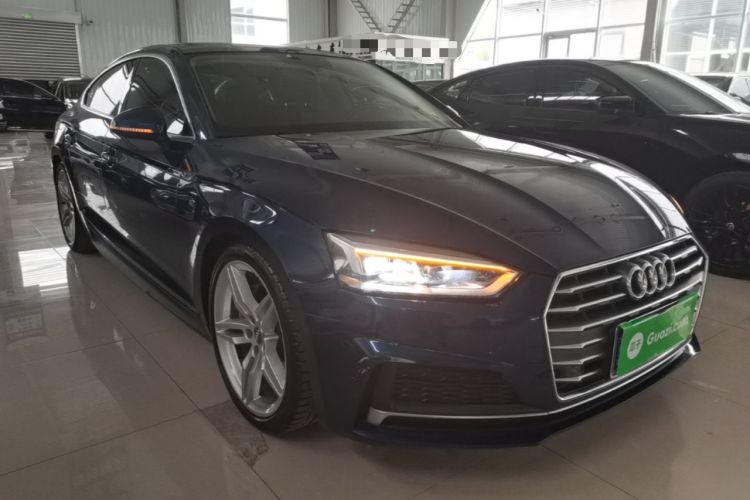 Used Audi A5 2017 Sportback 45 TFSI Sport Edition Front Right 45 Deg