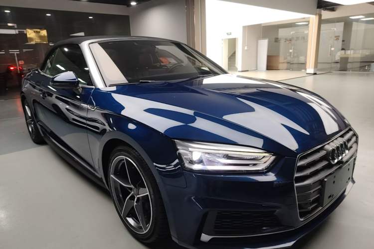 Used Audi A5 2017 Cabriolet 40 TFSI Fashion Model Front Right 45 Deg