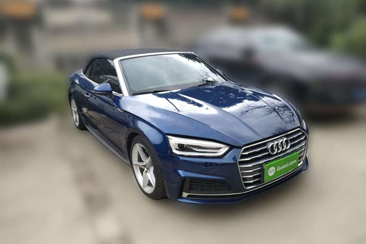 Used Audi A5 2017 Cabriolet 40 TFSI Fashion Model Front Right 45 Deg