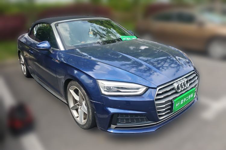 Used Audi A5 2017 Cabriolet 40 TFSI Fashion Model Front Right 45 Deg