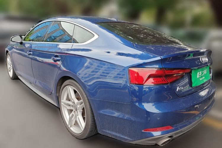 Used Audi A5 2017 Coupe 45 TFSI quattro Sport Edition Rear Left 45 Deg