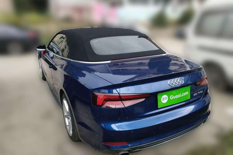 Used Audi A5 2017 Cabriolet 40 TFSI Fashion Model Rear Left 45 Deg