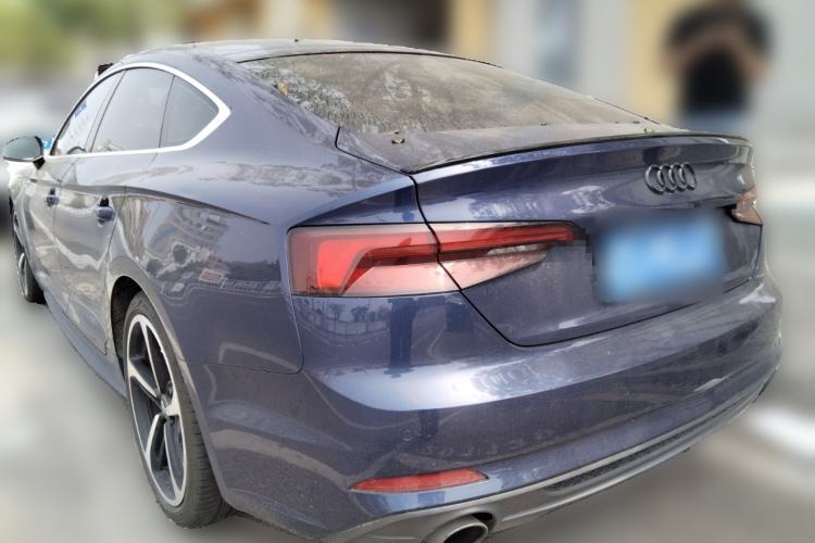 Used Audi A5 2017 Sportback 45 TFSI quattro Sport Model Rear Left 45 Deg