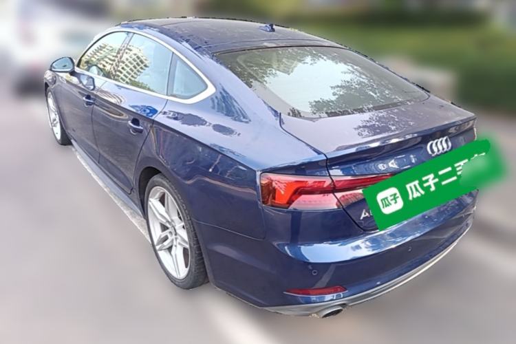 Used Audi A5 2017 Sportback 45 TFSI quattro Sport Model Rear Left 45 Deg