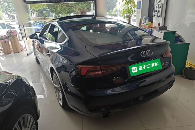 Used Audi A5 2017 Sportback 40 TFSI Fashion Model Rear Left 45 Deg