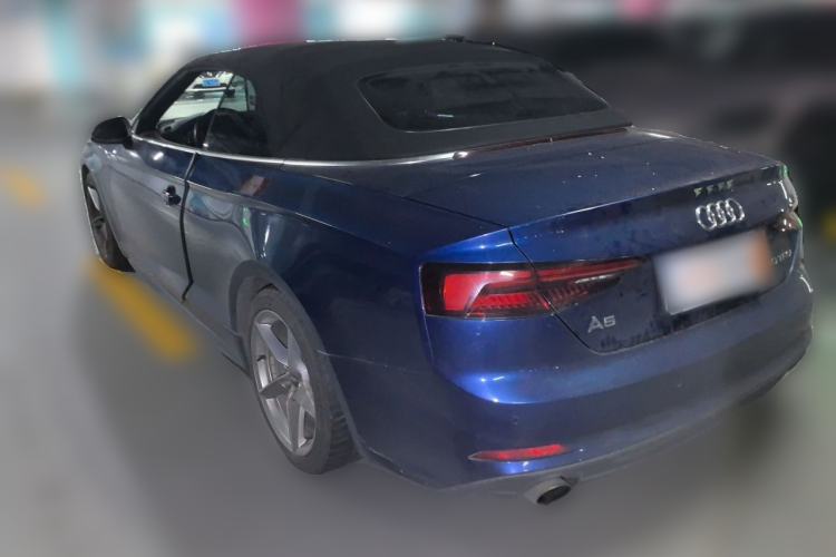 Used Audi A5 2017 Cabriolet 40 TFSI Fashion Model Rear Left 45 Deg