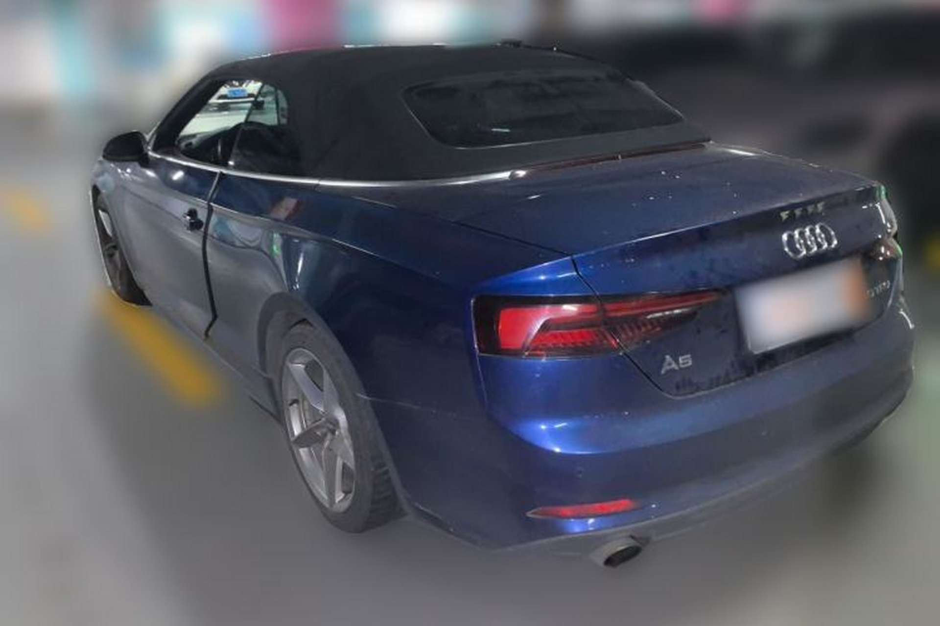 Used Audi A5 2017 Cabriolet 40 TFSI Fashion Model Rear Left 45 Deg
