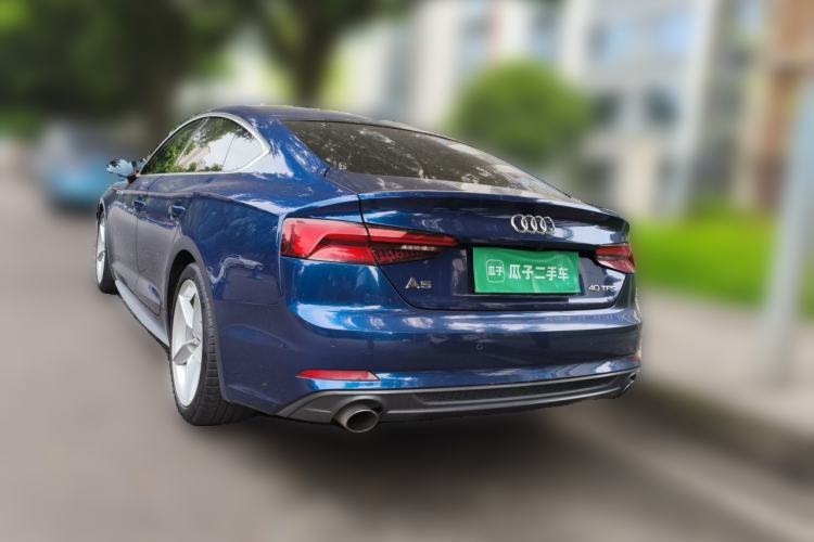 Used Audi A5 2017 Sportback 40 TFSI Fashion Model Rear Left 45 Deg